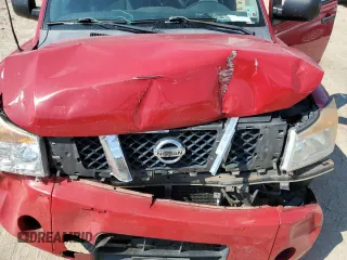 2010 Nissan Titan SE with VIN 1N6BA0CH0AN325143, listed as a Copart auction lot 66860214 with 77,033 mi miles and Salvage Title. Bid and sale history available at carsss.com. Image 11.
