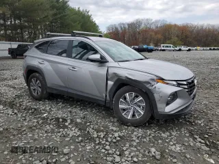 2024 Hyundai Tucson Blue z VIN KM8JBCD1XRU208018, wystawiony jako Copart lot #52883515 z przebiegiem 18 540 mil mil oraz Szkoda całkowita • Salvage title. Historia ofert i sprzedaży dostępna na DreamBid. Obrazek 4.