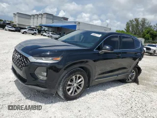 2019 Hyundai Santa Fe SE z VIN 5NMS23AD9KH135440, wystawiony jako Copart lot #55682915 z przebiegiem 128 960 mil mil oraz Nie do naprawy • Non repairable. Historia ofert i sprzedaży dostępna na DreamBid. Obrazek 1.