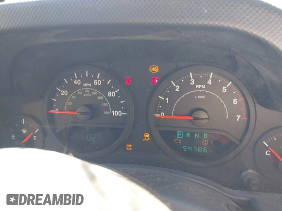 2008 Jeep Wrangler Unlimited X with VIN 1J4GA39178L647587, listed as a IAAI auction lot 41468034 with 94,786 mi miles and . Bid and sale history available at DreamBid. Image 7.