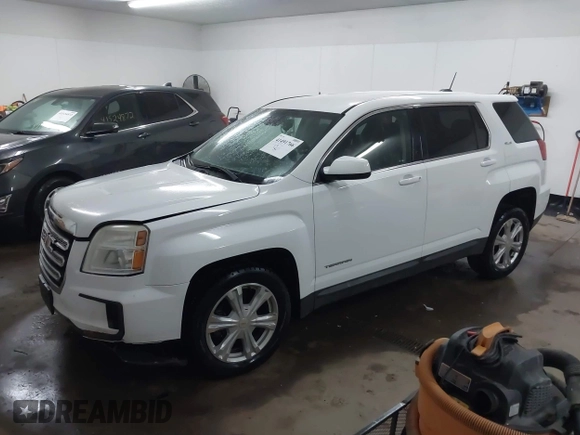 2017 GMC Terrain SLE with VIN 2GKFLSEK3H6256440, listed as a IAAI auction lot 41491766 with 92,214 mi miles. Bid and sale history available at carsss.com. Image 19.
