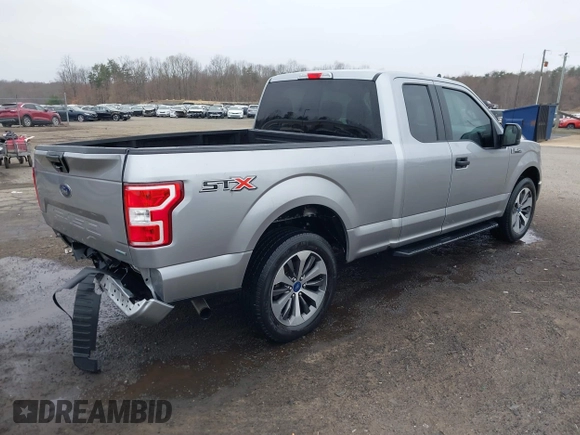 2020 Ford F-150 XL with VIN 1FTEX1CP6LKF24052, listed as a IAAI auction lot 41732807 with 30,917 mi miles and . Bid and sale history available at DreamBid. Image 4.