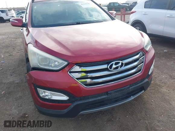 2014 Hyundai Santa Fe Sport with VIN 5XYZU3LB1EG151778, listed as a IAAI auction lot 41239120 with 195,220 mi miles. Bid and sale history available at carsss.com. Image 6.