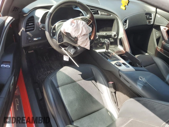 2016 Chevrolet Corvette Z51 2LT with VIN 1G1YK2D79G5111636, listed as a Copart auction lot 66278654 with 55,472 mi miles and Salvage Title. Bid and sale history available at carsss.com. Image 8.