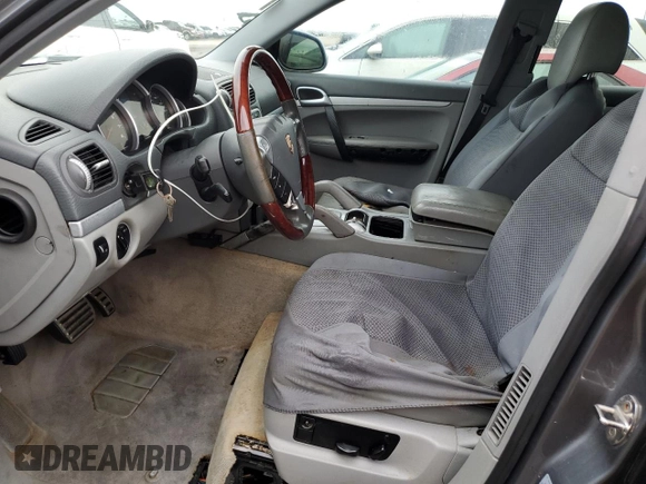 2006 Porsche Cayenne S with VIN WP1AB29P56LA61215, listed as a Copart auction lot 75462624 with 0 mi miles and Salvage Title. Bid and sale history available at carsss.com. Image 7.