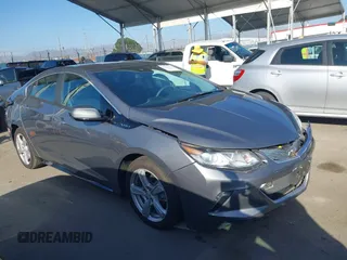 2018 Chevrolet Volt LT with VIN 1G1RC6S54JU143577, listed as a IAAI auction lot 41724543 with 54,365 mi miles. Bid and sale history available at carsss.com. Image 1.