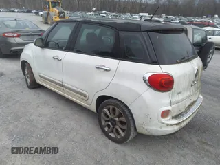2014 FIAT 500L Lounge with VIN ZFBCFACH9EZ004072, listed as a IAAI auction lot 41205641 with 109,394 mi miles and . Bid and sale history available at DreamBid. Image 3.