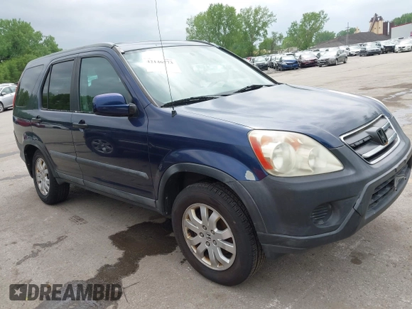 2005 Honda CR-V EX with VIN SHSRD78825U300526, listed as a IAAI auction lot 42146773 with 263,078 mi miles. Bid and sale history available at carsss.com. Image 1.