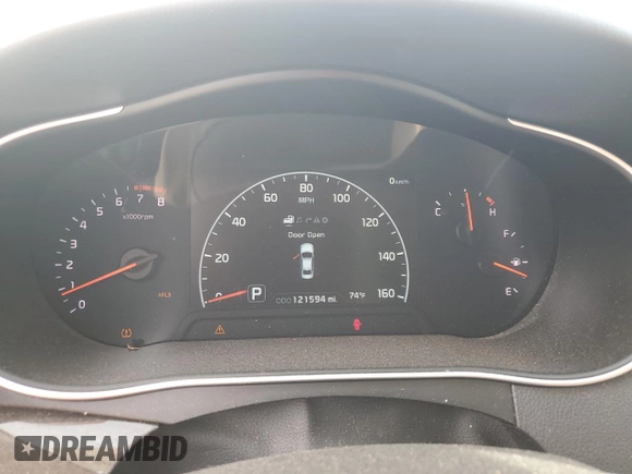 2014 Kia Cadenza Premium with VIN KNALN4D7XE5125317, listed as a Copart auction lot 78210314 with 121,594 mi miles and Salvage Title. Bid and sale history available at carsss.com. Image 9.