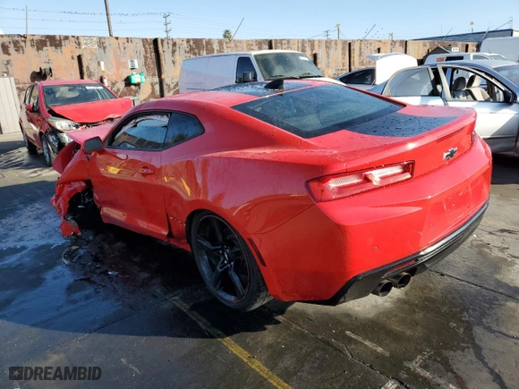 2016 Chevrolet Camaro 2LT with VIN 1G1FD1RSXG0127513, listed as a Copart auction lot 57967074 with 103,858 mi miles and Salvage Title. Bid and sale history available at carsss.com. Image 2.
