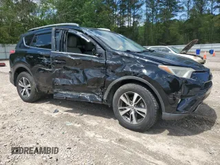 2018 Toyota RAV4 XLE with VIN 2T3RFREV7JW697470, listed as a Copart auction lot 52192305 with 109,420 mi miles and Salvage Title. Bid and sale history available at carsss.com. Image 4.