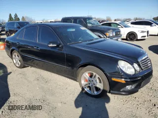 2009 Mercedes-Benz E-Class Luxury 3.5L with VIN WDBUF56X59B363055, listed as a Copart auction lot 46626065 with 68,269 mi miles and Salvage Title. Bid and sale history available at carsss.com. Image 4.