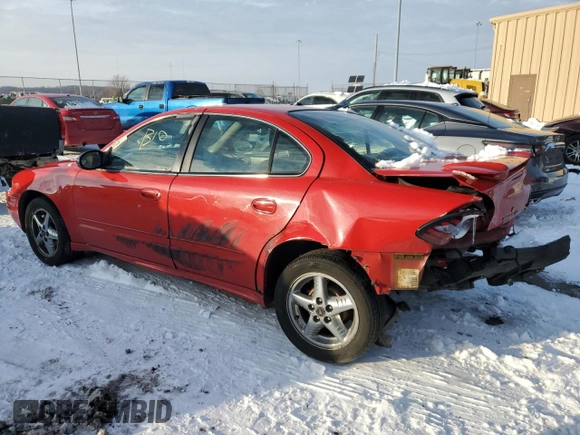 2004 Pontiac Grand Am SE1 with VIN 1G2NF52E44C103277, listed as a Copart auction lot 87830245 with 151,083 mi miles and Salvage Title. Bid and sale history available at carsss.com. Image 2.