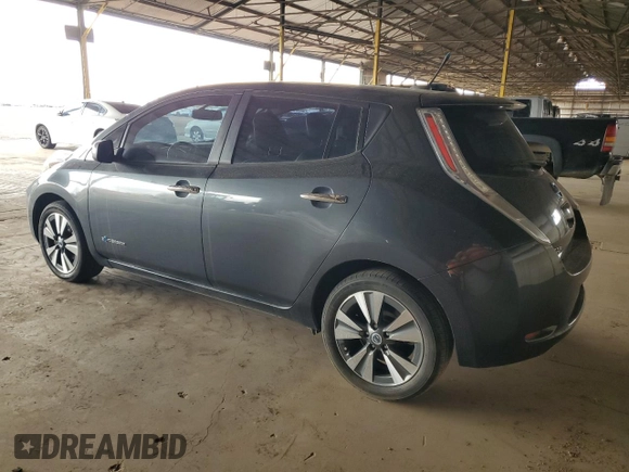 2013 Nissan LEAF SL with VIN 1N4AZ0CP0DC403733, listed as a Copart auction lot 55895555 with 56,896 mi miles and Clean Title. Bid and sale history available at DreamBid. Image 2.