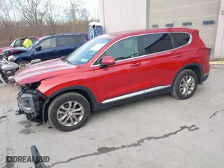 2020 Hyundai Santa Fe SE with VIN 5NMS2CAD3LH169164, listed as a IAAI auction lot 40870563 with 86,717 mi miles. Bid and sale history available at carsss.com. Image 2.
