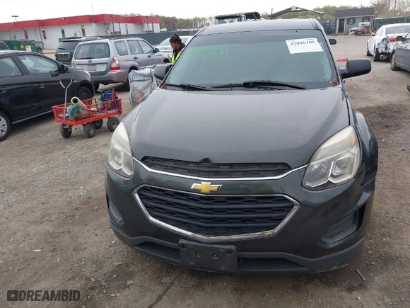 2017 Chevrolet Equinox LS with VIN 2GNFLEEK8H6151610, listed as a IAAI auction lot 42016105 with 155,428 mi miles. Bid and sale history available at carsss.com. Image 12.