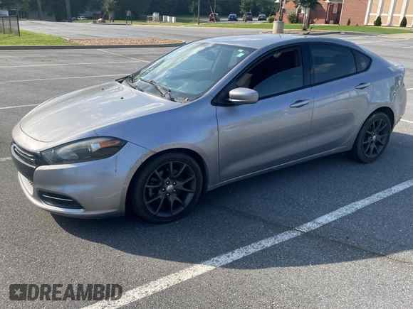 2016 Dodge Dart SE with VIN 1C3CDFAA2GD606340, listed as a Copart auction lot 55352025 with 123,161 mi miles and Clean Title. Bid and sale history available at carsss.com. Image 2.