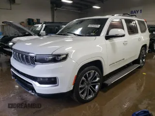 2022 Jeep Grand Wagoneer Series III с VIN 1C4SJVGJ4NS102091, выставлен на аукционе Copart как лот 43242325 с пробегом 30 709 миль миль и Списание • Salvage title. История ставок и продаж доступна на DreamBid. Изображение 1.