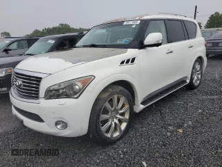 2012 Infiniti QX56 8-passenger z VIN JN8AZ2NCXC9315269, wystawiony jako Copart lot #59571585 z przebiegiem 205 969 mil mil oraz Czysty tytuł • Clean title. Historia ofert i sprzedaży dostępna na DreamBid. Obrazek 1.