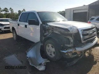 2013 Ford F-150 XL with VIN 1FTFW1CF3DFA68682, listed as a Copart auction lot 61295665 with 139,134 mi miles and Salvage title. Bid and sale history available at DreamBid. Image 4.