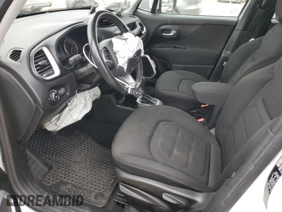 2018 Jeep Renegade Latitude with VIN ZACCJABB8JPG73693, listed as a Copart auction lot 49843235 with 92,447 mi miles and Salvage Title. Bid and sale history available at carsss.com. Image 7.