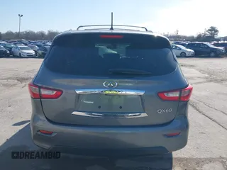 2015 Infiniti QX60 with VIN 5N1AL0MM4FC536249, listed as a IAAI auction lot 41964281 with 148,851 mi miles and . Bid and sale history available at DreamBid. Image 17.