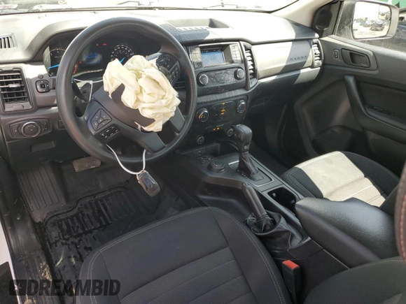 2020 Ford Ranger XL with VIN 1FTER1FH7LLA08727, listed as a Copart auction lot 53996225 with 26,131 mi miles and Salvage Title. Bid and sale history available at DreamBid. Image 8.