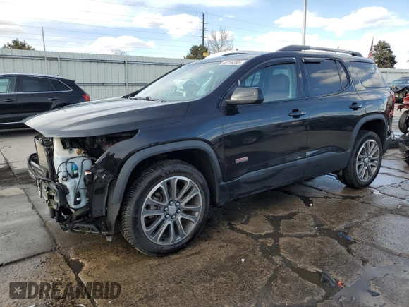 2017 GMC Acadia SLT with VIN 1GKKNVLS7HZ187544, listed as a Copart auction lot 46159265 with 103,835 mi miles and Salvage Title. Bid and sale history available at carsss.com. Image 1.