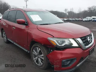 2017 Nissan Pathfinder SV z VIN 5N1DR2MM5HC619649, wystawiony jako IAAI lot #41476033 z przebiegiem 94 785 mil mil oraz . Historia ofert i sprzedaży dostępna na DreamBid. Obrazek 6.