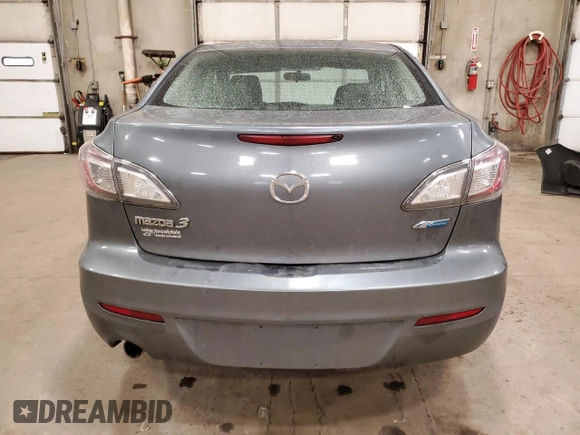 2013 Mazda 3 i Grand Touring with VIN JM1BL1W70D1758785, listed as a Copart auction lot 47968525 with 129,485 mi miles and Salvage Title. Bid and sale history available at carsss.com. Image 6.