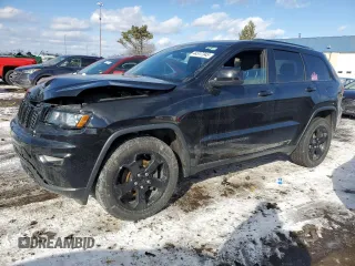 2018 Jeep Grand Cherokee Laredo E with VIN 1C4RJFAG0JC352630, listed as a Copart auction lot 44517345 with 97,805 mi miles and Clean Title. Bid and sale history available at DreamBid. Image 1.