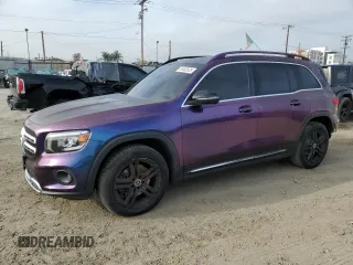 2020 Mercedes-Benz GLB 250 z VIN W1N4M4GB0LW058107, wystawiony jako Copart lot #58272155 z przebiegiem 79 477 mil mil oraz Tytuł czysty. Historia ofert i sprzedaży dostępna na DreamBid. Obrazek 1.