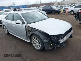 2014 Audi A4 Premium Plus z VIN WAUFFAFL7EN014324, wystawiony jako IAAI lot #41688441 z przebiegiem 112 401 mil mil oraz . Historia ofert i sprzedaży dostępna na DreamBid. Obrazek 1.