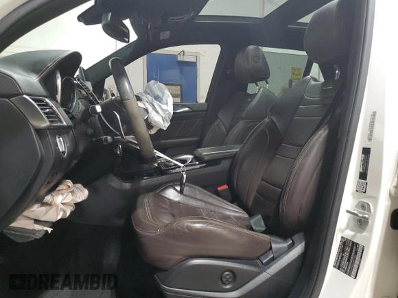 2017 Mercedes-Benz GLE 63 S AMG with VIN 4JGDA7FB0HA891389, listed as a Copart auction lot 86385514 with Not provided miles and Salvage title. Bid and sale history available at DreamBid. Image 7.