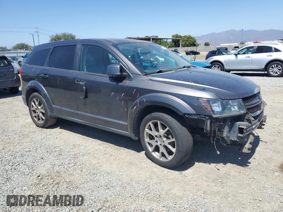 2016 Dodge Journey R/T with VIN 3C4PDCEG2GT218609, listed as a Copart auction lot 64318115 with Not provided miles and Salvage title. Bid and sale history available at DreamBid. Image 4.