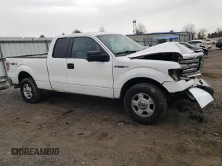 2009 Ford F-150 STX with VIN 1FTRX14889FA73202, listed as a Copart auction lot 50856285 with 184,181 mi miles and Salvage Title. Bid and sale history available at carsss.com. Image 4.