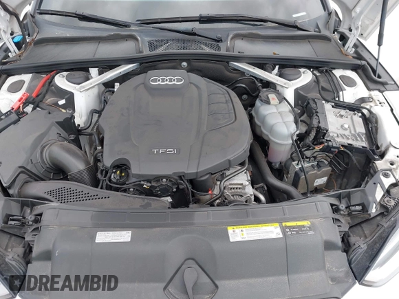 2019 Audi A5 Sportback Premium with VIN WAUANCF53KA064134, listed as a IAAI auction lot 41509093 with 1 mi miles. Bid and sale history available at carsss.com. Image 10.