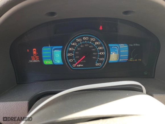 2011 Ford Fusion Hybrid with VIN 3FADP0L3XBR141704, listed as a Copart auction lot 49624275 with 144,129 mi miles and Clean Title. Bid and sale history available at carsss.com. Image 9.