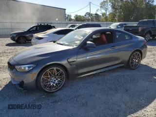 2018 BMW M4 with VIN WBS4Y9C54JAA85700, listed as a Copart auction lot 75889994 with Not Provided miles and Salvage Title. Bid and sale history available at carsss.com. Image 1.