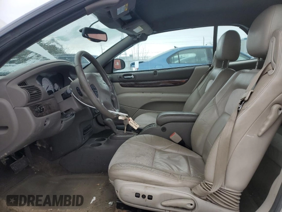 2005 Chrysler Sebring Limited with VIN 1C3EL65R35N542991, listed as a Copart auction lot 84969394 with 156,904 mi miles and Clean title. Bid and sale history available at DreamBid. Image 7.