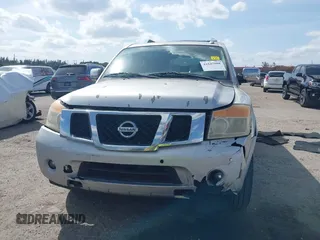 2011 Nissan Armada SV with VIN 5N1BA0ND2BN610453, listed as a IAAI auction lot 41647008 with 163,236 mi miles and . Bid and sale history available at DreamBid. Image 6.