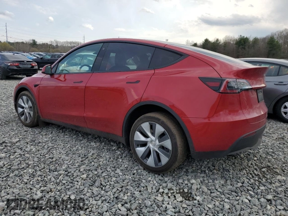 2022 Tesla Model Y Long Range z VIN 7SAYGDEE6NA019719, wystawiony jako Copart lot #52945125 z przebiegiem 9102 mil mil oraz Szkody całkowita. Historia ofert i sprzedaży dostępna na DreamBid. Obrazek 2.
