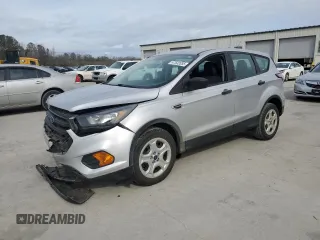 2018 Ford Escape S with VIN 1FMCU0F72JUB79279, listed as a Copart auction lot 47632055 with 73,886 mi miles and Salvage Title. Bid and sale history available at carsss.com. Image 1.