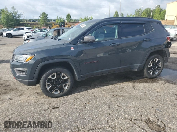 2017 Jeep Compass Trailhawk с VIN 3C4NJDDBXHT689405, выставлен на аукционе Copart как лот 56324395 с пробегом 115 664 миль миль и Списание • Salvage title. История ставок и продаж доступна на DreamBid. Изображение 1.