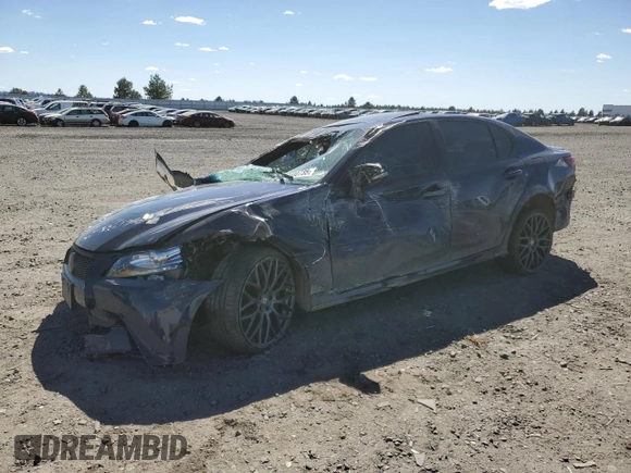 2015 Lexus GS 350 with VIN JTHCE1BL6FA006009, listed as a Copart auction lot 53400735 with 65,385 mi miles and Salvage Title. Bid and sale history available at carsss.com. Image 1.