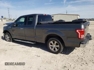 2015 Ford F-150 XL with VIN 1FTEX1CP8FKE38245, listed as a Copart auction lot 47648685 with 154,512 mi miles and Salvage Title. Bid and sale history available at carsss.com. Image 2.