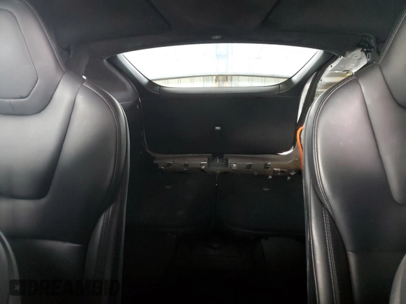 2018 Tesla Model X 75D with VIN 5YJXCBE23JF133589, listed as a Copart auction lot 55573715 with 89,234 mi miles and Salvage Title. Bid and sale history available at DreamBid. Image 10.