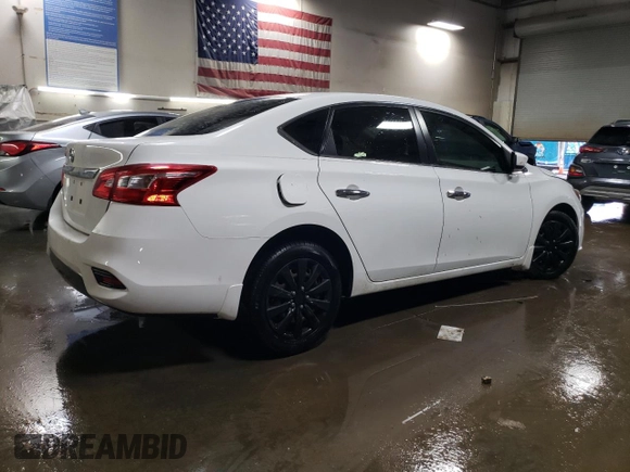 2017 Nissan Sentra SV with VIN 3N1AB7APXHY346855, listed as a Copart auction lot 50749045 with 78,119 mi miles and Salvage Title. Bid and sale history available at DreamBid. Image 3.
