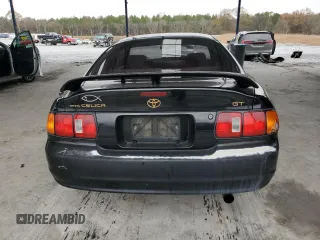 1999 Toyota Celica GT with VIN JT2DG02T5X0057530, listed as a Copart auction lot 43446095 with 347,463 mi miles and Salvage Title. Bid and sale history available at carsss.com. Image 6.
