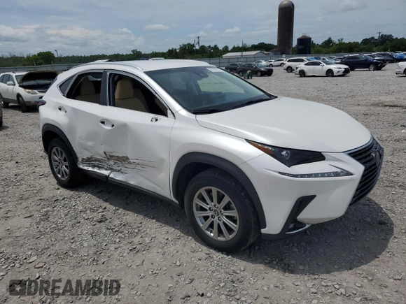 2019 Lexus NX 300 with VIN JTJYARBZ0K2122281, listed as a Copart auction lot 60300835 with 35,957 mi miles and Salvage title. Bid and sale history available at DreamBid. Image 4.